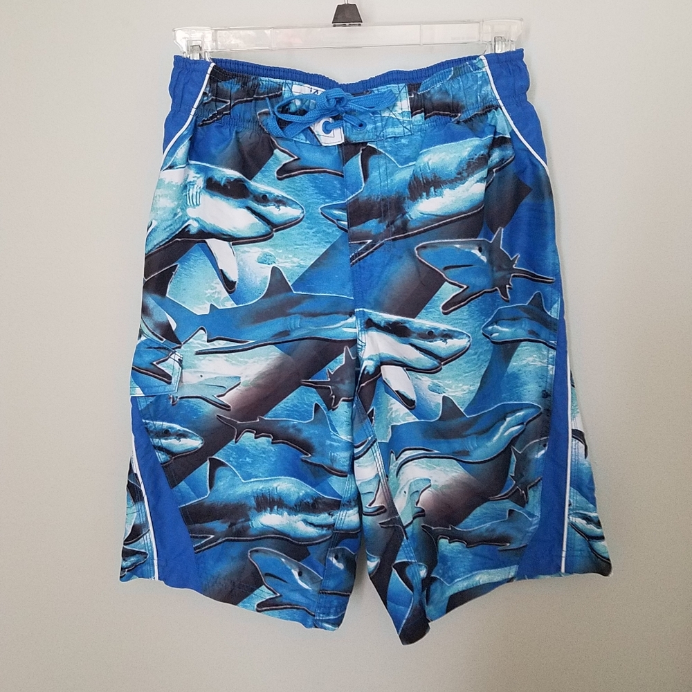 Hang Ten Boys Swim Trunks Shorts Size‎ Large